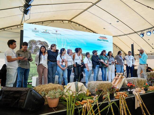 En la Cumbre Campesina por la Paz Total anunciaron inversiones en Antioquia para el desarrollo rural