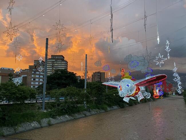 Alumbrados navideños Medellín- foto EPM