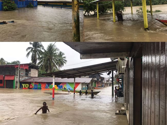 Inundaciones en Chocó